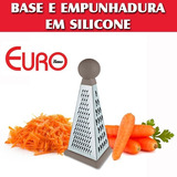 Ralador Fatiador Inox 3 Faces Euro Design Cozinha Promoção