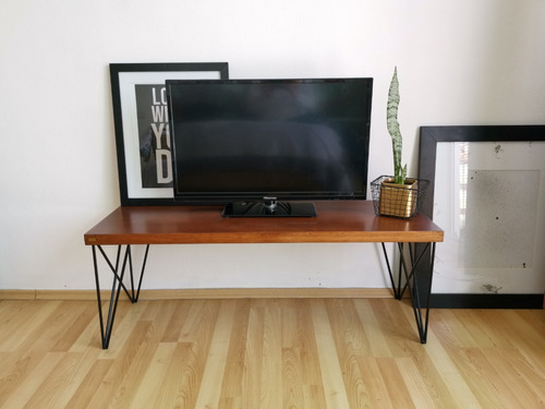 Mueble Para Tv Industrial Y Moderno De 120x40x50