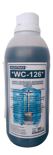 Liquido Disgregante Concentrado Para Inodoro Baño Químico