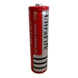 Bateria Pila Recargable Litio-ion 18650 6800mah 3.7v Roja