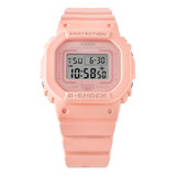 Reloj Mujer Casio Gmd-s5600ba-4dr G-shock Color De La Correa Rosa Color Del Bisel Rosa Color Del Fondo Rosa