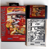 Street Fighter 2 Tectoy Completo Na Caixa Mega Drive