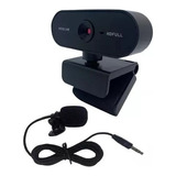 Webcam 1080p Full Hd Câmera Computador + Microfone Brinde