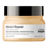 Baño De Crema Loreal Absolut Repair Gold Quinoa 250ml Pro