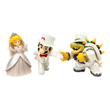 Super Mario Odyssey 3 Figuras Boda Bowser Princesa Peach