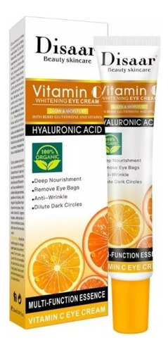 Crema Contorno De Ojos Disaar Vitamina C Y Acido Hialurónico