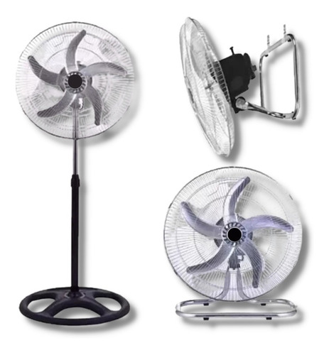 Ventilador Oryx 18´´ 3 En 1 5 Aspas Metal 3 Velocidades Full