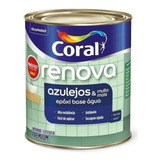 Tinta Renova Azulejos Epóxi Base Água Branco Acetinado 900ml