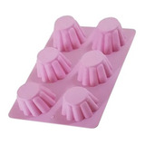 Forma De Silicone Cupcake  Muffins Petit Gateaus