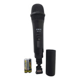 Micrófono Inalámbrico Inteligente Micrófono Karaoke Cmik Color Negro