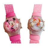 Reloj Luces Niños Digital Tapa Infantil Burbuja Navidad X12