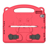 Capa iPad 7 E 8 10.2 Super Proteção Infantil Panda C/ Alça