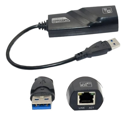 Tarjeta Red Adaptador Usb C Rj45 Lan Ethernet Gigabit