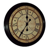 Reloj De Pared Vintage Diametro 60  ¡ahora Con Envio Gratis!
