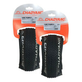 2 X Pneus Kevlar Sem Arame Mtb 29x2.20 Chaoyang Victory