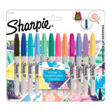 Marcadores Sharpie Set 17 Piezas Permanentes Tropical 