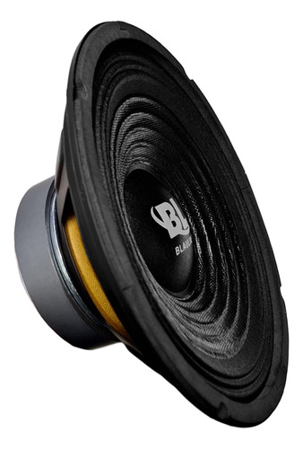 Woofer Medio Blauline 8 Pulgadas 150w Medio Bw 815 Parlantes Color Negro