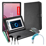 Capa Com Teclado + Mouse Bluetooth + Fone P/tablet Lenovo M9