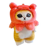 Gato Gatito Michi De Peluche Kawaii Con Disfraz Diseños 13cm