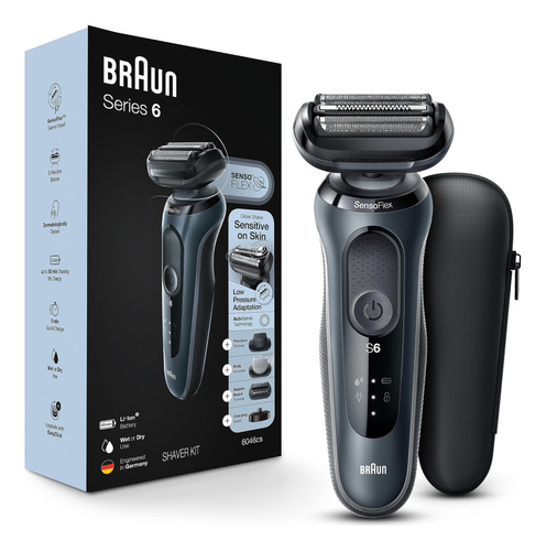 Braun Series 6 Cs - Maquinilla De Afeitar Eléctrica Para