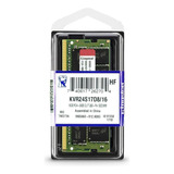 Memória Notebook Kingston 16gb Ddr4 