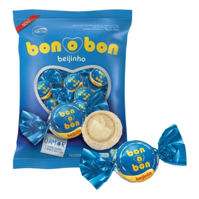 Bombom Bon o Bon Arcor coco pacote 15 g 50 u | MercadoLivre