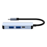 , Adaptador Usb Pd De 4 Puertos Tipo C A Hdmi Compatible ,