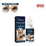 Gotas Limpiadoras Antipicazón Para Ojos Para Mascotas, 4 Uni