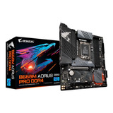 Motherboard Gigabyte B660m Aorus Pro Ddr4 S1700 Color Negro