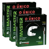 Kit 3 Cx Cabo Cftv Para Câmeras 4mm 80% - Caixa 100 Metros