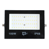 Refletor Holofote Led Tr 100w Bivolt  Prova D'água Ip66