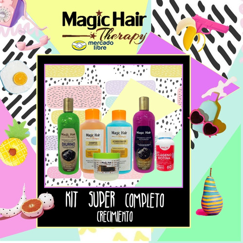 Kit Super Completo Crecimiento Magic Hair