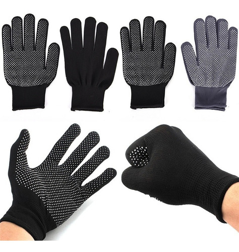 Guantes Resistente Al Calor Planchar Cabello Por 1 Par