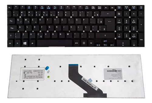 Teclado Para Acer Aspire E1 572 6 Br442  E1-572-6830  Com Ç