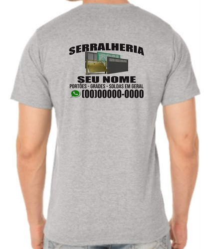 Camisa Serralheiro Personalizada