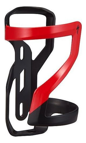 Porta Ánforas Specialized De Bicicleta Zee Cage Ii Right Dt Color Matte Black/flo Red