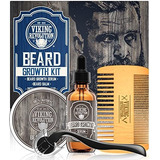 Kit Crecimiento De Barba Profesional Viking Revolution