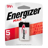 Pilas Bateria 9v Energizer Max Alcalina Blister X Unidad