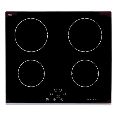 Anafe eléctrico Orbis EV4OEO color negro 4 hornallas | Mismo precio en cuotas