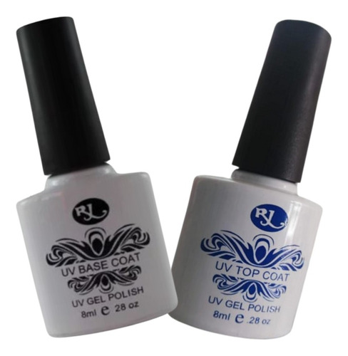 Base + Top  Para Gel Semipermanente De 8 Ml Uv Led  | Meses sin interés