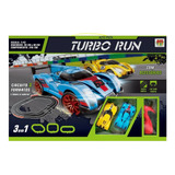 Autorama Auto Pista Turbo Run Pista Dupla Dm Toys