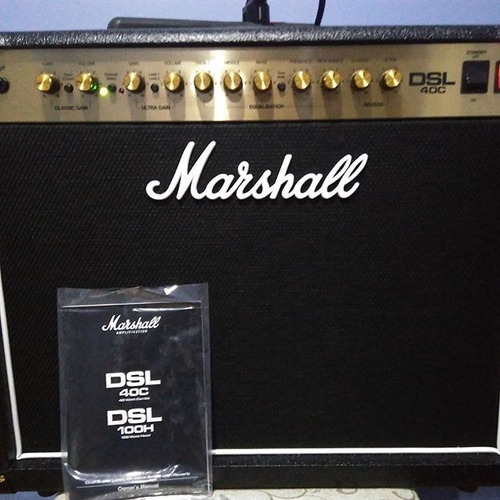 Amplificador Para Guitarra Marshall Dsl40c Valvulado Combo