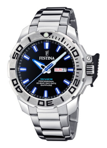 Reloj Festina Buceo 200m Zafiro F20665.3 Local Daddona