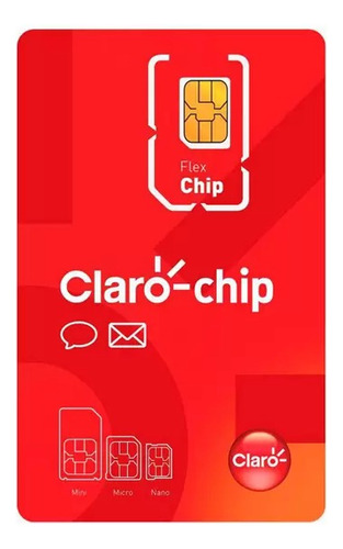 Chip Da Claro Prézão Qualquer Ddd 11 Ao 99