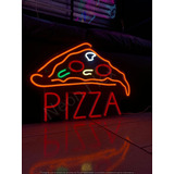 Pizza Con Palabra App  Bluetooth  Neonflex  Cartel Luminoso 