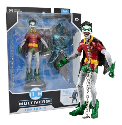 Robin Crow Earth 22 Dc Multiverse Mcfarlane  Merciles Ctb