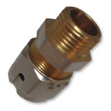 Conector Macho  Gás 16 Mmx1/2 -multicamada Gaspex Emmeti