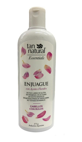 Enjuague Capilar Para Rulos Con Aceites Florales Tan Natural