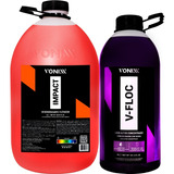 Shampoo Automotivo V Floc 3l Vonixx + Impact Para Carros