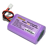 Pila Batería Para Bocina 18650 7.4v 1500mah Recargable Litio